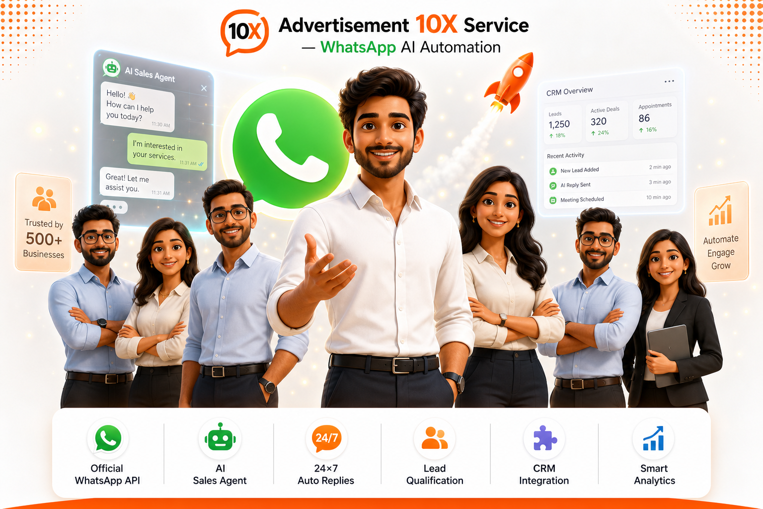Adsytech AI — WhatsApp AI Automation team